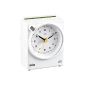 Braun BNC004 quartz alarm clock, white (household goods)