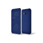 HTC Dot View Cover for HTC One (M8), blue (Wireless Phone Accessory)