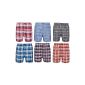 100% Cotton !!  Beautiful checkered Web Boxershort US style woven boxer shorts - boxer shorts in new, contemporary colors and combinations for men the boy underpants of woven material 