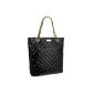 EyeCatchBags - Polo quilted smooth handbag shoulder bag (Textiles)