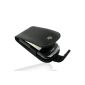 F41 Black PDair Leather Case for Huawei U8180 Gaga / IDEOS X1 (Electronics)