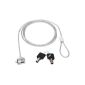 Konig CMP-electronic SAFE3 Cable Theft universal laptop netbook notebook 2 keys included (Accessory)