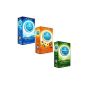 Condoms Exure 3 packs - fruity, flavored and natural - 18 per pack (54 condoms) - 100% electronically tested, certified CE0123 (Kitchen)