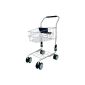 Bayer Design 75000 - Shops and accessories - Shopping Cart, silver without content (toys)