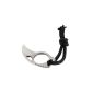 Silver Cell self-defense weapon Tactical Knife Outdoor Karambit ring diameter (Misc.)