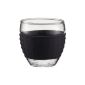 Bodum 11165-01 Pavina Set 2 Glass 0.1 L Black (Kitchen)
