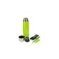 . GRÄWE® Flask 1 L, poet screw cap color including multi-purpose knife, Color: green (household goods)