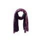 APART Fashion - Scarf - Purple / Multicolored - one size (Clothing)