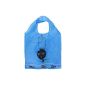 niceeshop (TM) Eco Race Bag Reusable and Bent As A Cat, Blue and Black
