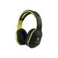SOUL Combat + (Sport Headphones, Over-Ear, 3.5mm jack, micro, etc. for iPhone / iPad / Samsung / HTC), green (Electronics)