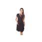 Maternity Short Sleeve Summer Dress Pregnancy 8417 Variety of Colours (Textiles)
