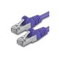 1aTTack shielded network cable with foil and braided 2 SFTP Cat 5e RJ45 plugs (Accessory)