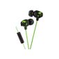 JVC Xtreme Xplosives Ear Earbud with Microphone Green