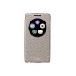 LG QuickCircle Snap Cover Case for LG G3S Brown (Accessory)