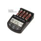 BC-700 Quick Charger with LCD display and discharge function (Electronics)