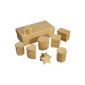 Folia 31510 - cardboard boxes by 15 pieces Nature (Toys)