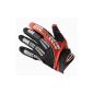 21081 Cross Racer Glove, size S, red (Automotive)