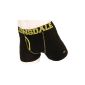 Set of 2 sexy boxer shorts man Lonsdale underwear Black / Yellow (Sports Apparel)