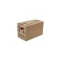 50 packing boxes Basic - Quality: 1-wavy for lightweight items, moving box boxes package