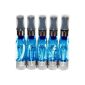 5x FUSION V3 CE5 + Clearomizer (Atomizer Evaporator) 1.8 Ohm / 1.6 ml - with long wicks - interchangeable heads - for the electronic cigarette (e-cigarette) EGO-T / EGO-C / EGO-W / 510 eGo thread - BLUE ( Personal Care)