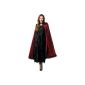 Foxxeo 10238 | cape Vampire Vampire Cloak Costume for men and women Halloween Carnival (Toys)