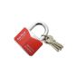 Am-Tech Quality outdoor Padlock ultra resistant chrome iron rhombic Construction Corps 60 mm - normal Anse (Tools & Accessories)