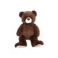 Wagner 9027 - XXL plush Teddy Bear - 100 cm - dark brown - Teddy Bear (toy)