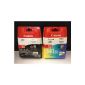 2 Original XL printer cartridges for Canon Pixma MX375 MX435 375 435 515 MX515 (PG-540XL Black / CL-541XL Color) Ink + incl. 10 sheets of photo paper 10x15cm (240g / m²) (Office supplies & stationery)