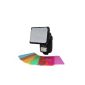 Polaroid Universal Gel Soft Box Diffuser (Including blue, red, green, yellow, yellow and pink gel) for Canon EOS, Nikon, Olympus, Pentax, Sony, Sigma, & Other external flash units (electronics)