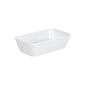 Küchenprofi 750118220 baking dish, rectangular 20 cm of hard porcelain (household goods)