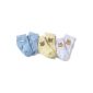 Playshoes Unisex - Babysöckchen 495100 Baby debut socks, baby socks, set of 3 pair, 0-3 months (Textiles)