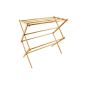 Relax Days 10017158 towel rack bamboo rods 8 hinged tumble dryer (household goods)