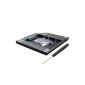 Salcar® - 2nd HDD SATA 9.5mm HDD Adapter for Dell Latitude E Series E6500 E6400 E5400 E4300 E6410 E6510 Precision M2400 M4400 M6400 (Electronics)