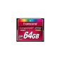 Transcend TS64GCF800 ultra-speed CompactFlash 64GB Memory Card (800x) (Personal Computers)