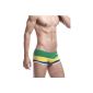 SEOBEAN Men Low Rise Sexy Boxer Brief Trunks Briefs Underwear Underwear 8 Colours (L (34-36 