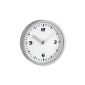 TFA 60.3012 bathroom clock quartz watch, 4 large suction cups - fixing (household goods)