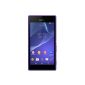 Sony Mobile Smartphone M2 4G Unlocked 4.8 inch 8 GB Android 4.3 JellyBean Purple (Electronics)