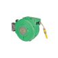 Hozelock Auto Reel with 20m hose storage tube and basic equipment, green (garden products)