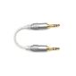 FiiO L16 audiophile stereo audio cable 3.5mm to 3.5mm (Electronics)