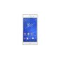 Z3 Unlocked Sony Xperia Smartphone 4G (Screen: 5.2 inch - 16 GB - IP65 / IP68 - Android 4.4 KitKat) White (Electronics)