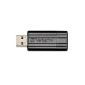 Pinstripe Verbatim USB Drive 2.0 8GB Black (Personal Computers)