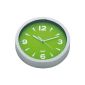 Clock OSLO apple green / lime Küchenuhr (housewares)