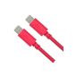 RND Apple Certified Cable 2x 8-pin Lightning to USB (1.8 m / pink) iPhone (6/6 Plus / 5 / 5S / 5C), iPad (Air / Mini), iPod Touch (Wireless Phone Accessory)