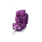Qeridoo BS07-BCE1 child car seat group 1 + 2 + 3 / 9-36kg, violet (Baby Product)