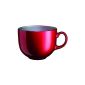 Luminarc 9211117 Set of 6 Grout Glass Mugs Flashy Colors Red 50 cl (Housewares)