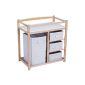 Changing table Changing table with 4 safety edges changing shelf (Baby Product)