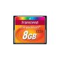 Transcend Ultra Speed ​​133x 8GB CompactFlash Memory Card (Personal Computers)