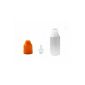 10 piece round bottles Dropping bottles 10 ml Liquid bottle with child safety and leakage protection soft.  Now with an improved tip!  (Personal Care)