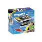 Playmobil - 5161 - Construction game - Speed ​​Boat-aways (Toy)