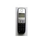 Gigaset Additional Handset A400H WITHOUT charger BLACK, only Gigaset A400 / A400, the replacement / extension (Electronics)